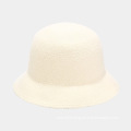 UNIQ New Design Ins Knitted Wool Women Bucket Hat